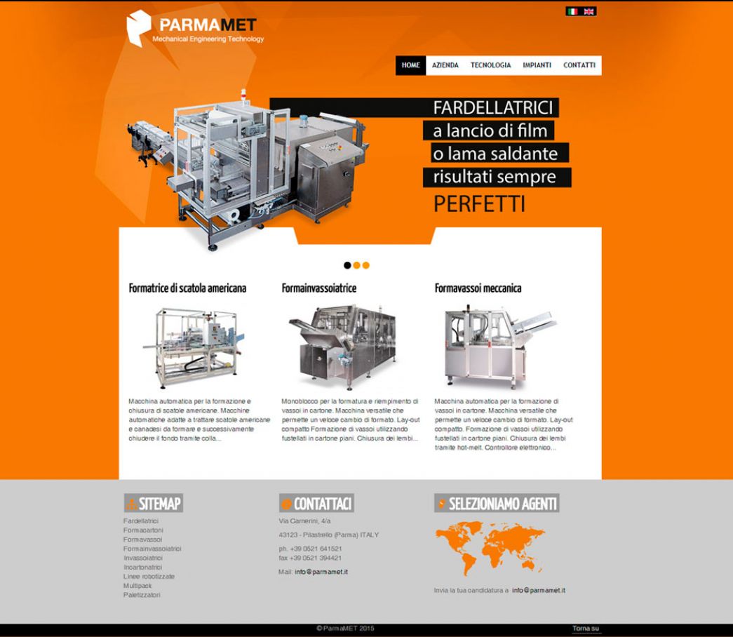 Sito web ParmaMet
